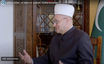 Video: NIŠTA LIČNO – dr. Salem ef. Dedović, muftija mostarski