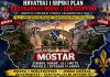 Mostar, Primorac i plan razgradnje Bosne