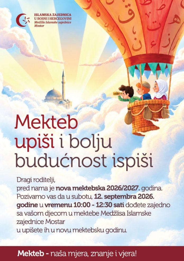 Početak mektebske 2026-2027. godine